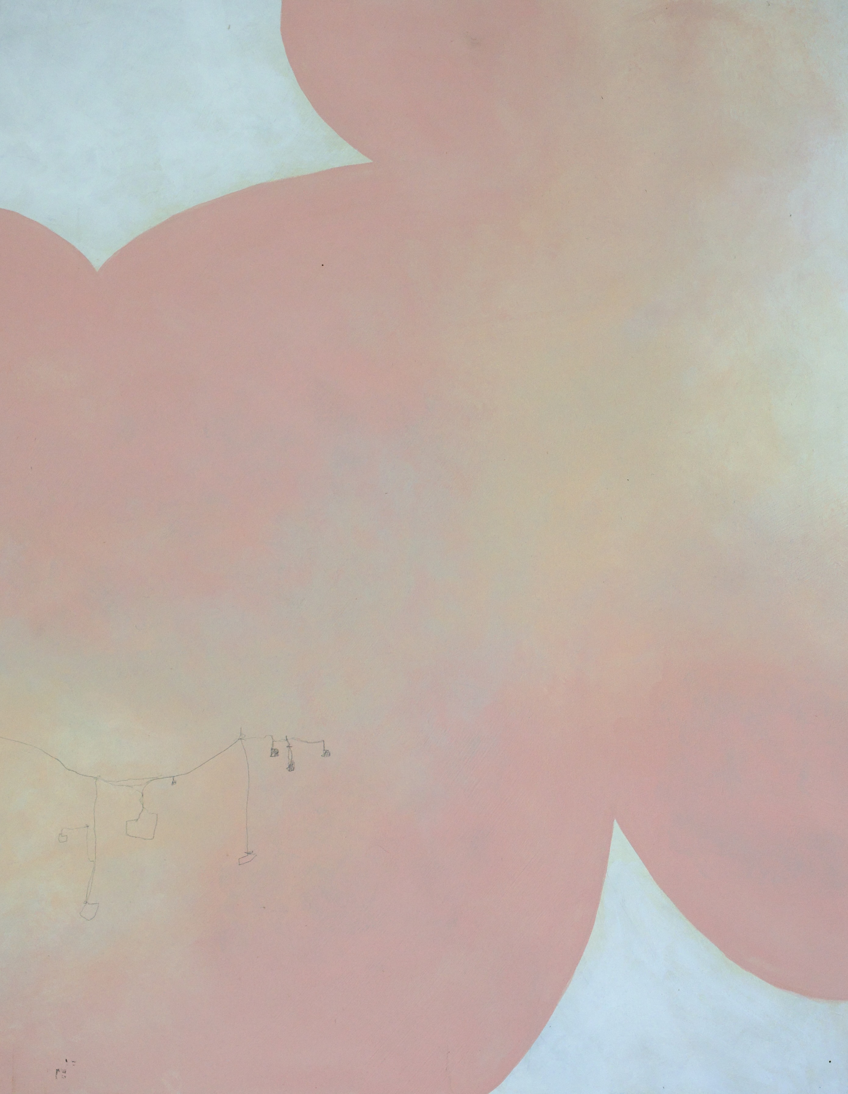 Between 04  ·  Acrylic on hard board  ·  2026